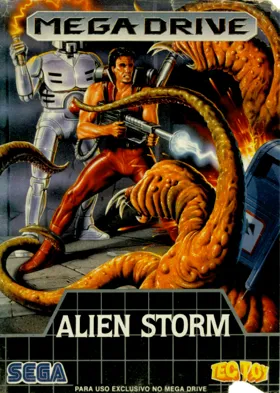 Alien Storm (World) box cover front